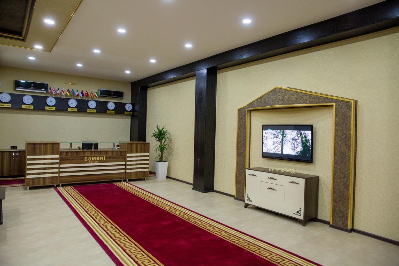 Semeni Hotel & Restaurant Mingachevir Luaran gambar